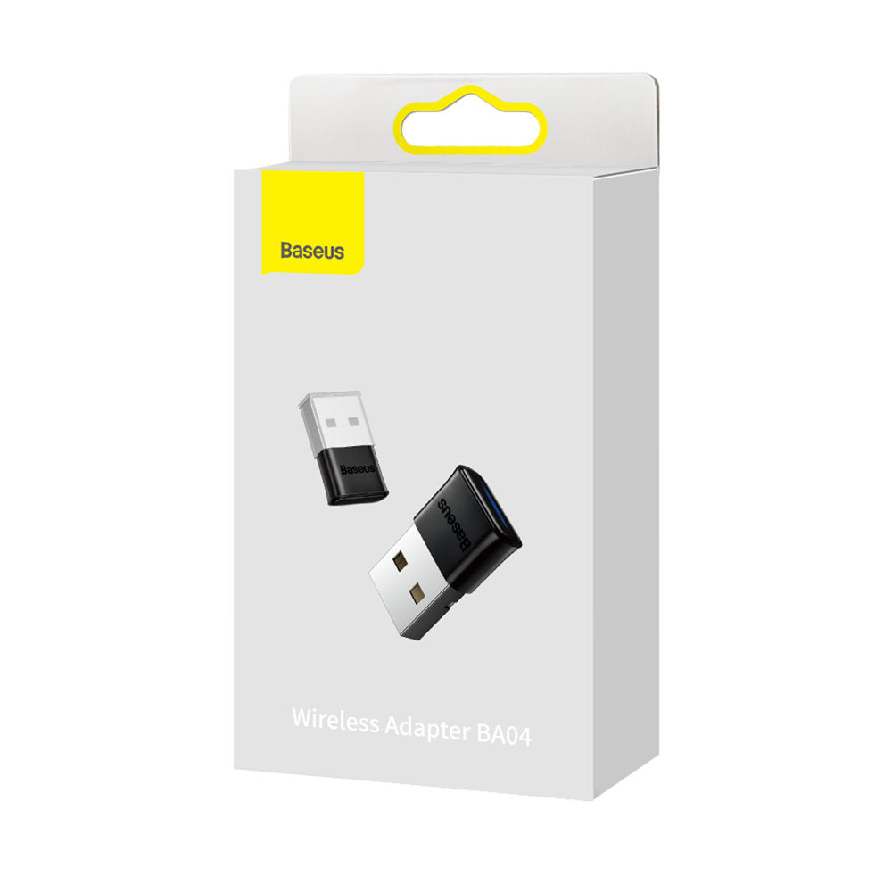Baseus BA04 Bluetooth USB Adapter, Black ZJBA0000000001