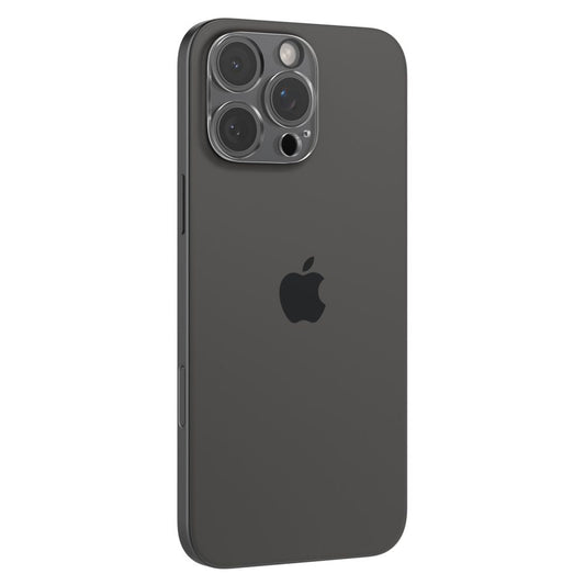 Spigen Optik Back Camera Protective Film for Apple iPhone 15 Pro Max / 15 Pro, Glass Protected, Full Glue, Set 2 pieces, Transparent