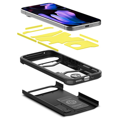 Case for Google Pixel 9 Pro XL, Spigen, Tough Armor, Black ACS07726 