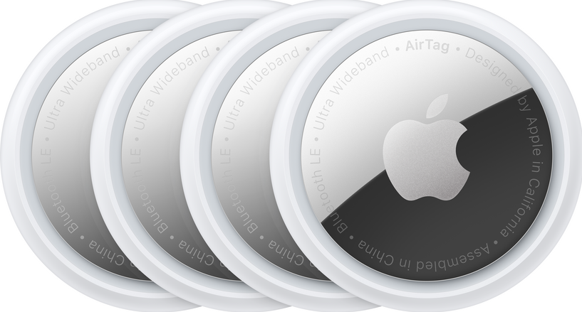 Apple AirTag, Set 4 Pieces, White MX542ZY/A